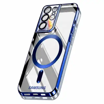 Magnetic Clear Case Samsung S23 S24 S25 , View more