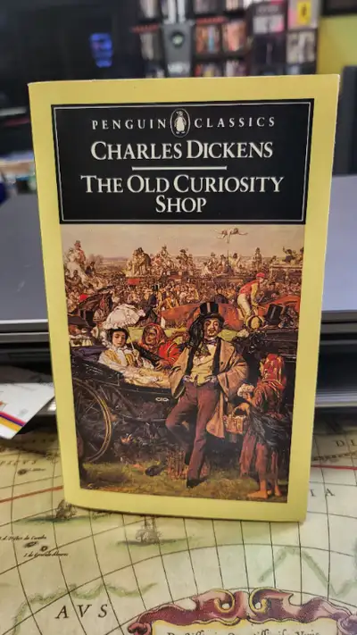 This is Dicken's darkest novel. It tells the story of a 14 year old girl and her grandfather who own...