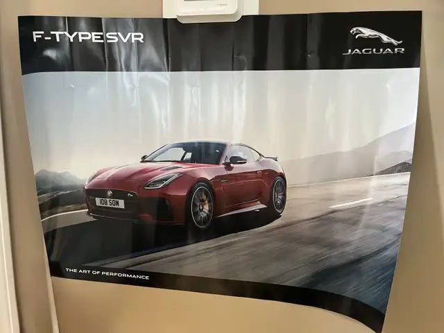 Jaguar F-type/I-Pace/I-Type Poster in Arts & Collectibles in Calgary - Image 2