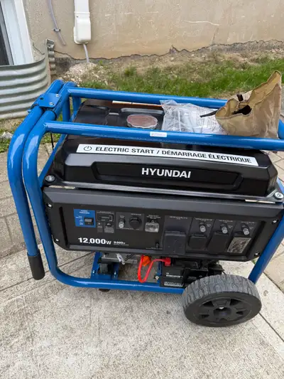 HYUNDAI GENERATOR WITH ELECTRIC START , View more
