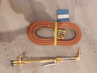 Oxy acetylene torch and hoses 