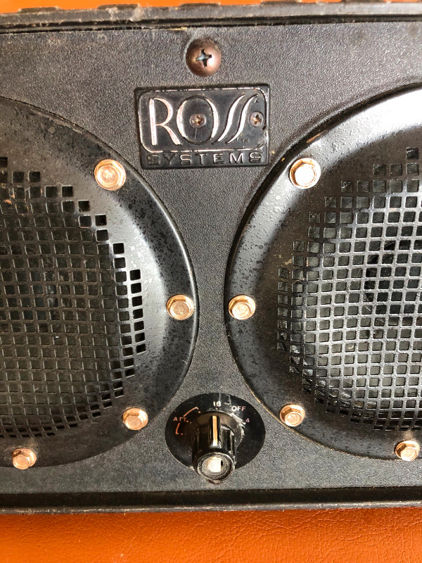 ROSS Systems Speaker R-24 100w Personal Monitor , PA Amp Vintage in Pro Audio & Recording Equipment in Hamilton - Image 3
