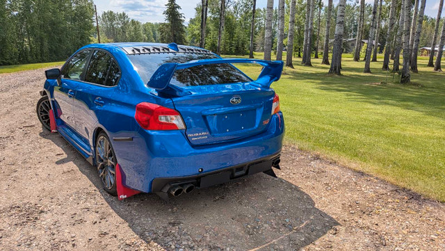 Subaru WRX STI AWD with Wing Spoiler  in Cars & Trucks in Edmonton - Image 2