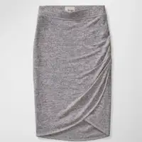 Wilfred Free Aritzia Tyra Stretchy Knit Knee Length Pencil Skirt
