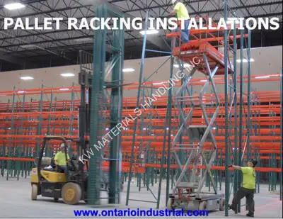 INDUSTRIAL INSTALLERS SERVICING THE 519 AREA CODE. WE CAN INSTALL YOUR RACKING, SHELVING, MEZZANINES...