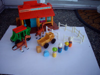 FISHER PRICE VINTAGE WESTERN W ACCESS PRICE FIRM