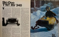 1976 Ski-Doo T’NT RV 340 Original Photos Free Shipping 