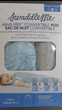 SwaddleMe convertible sleep sack/pod - BNIB