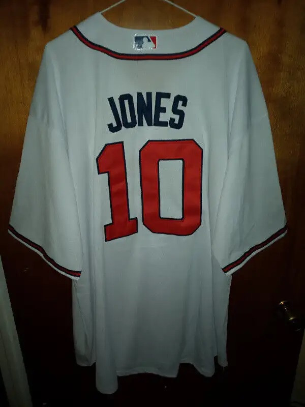 Chipper Jones Atlanta Braves MLB nike jersey size 3xl new dans Art et objets de collection  à Ville de Montréal - Image 2
