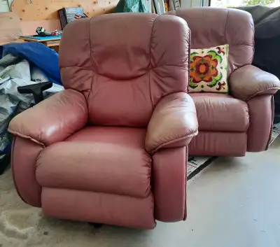 Leather Lazy Boy Recliners 2 FREE, View more