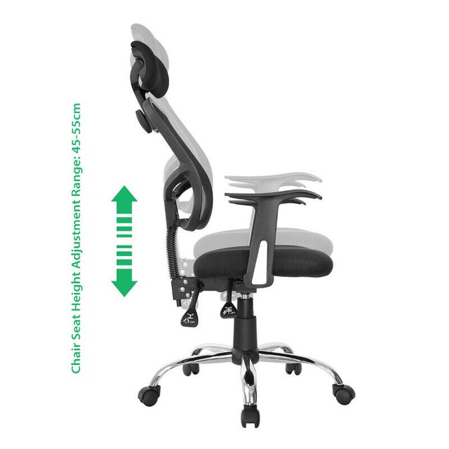 Height Adjustable Ergonomic Mesh Office chair Chairs & Recliners