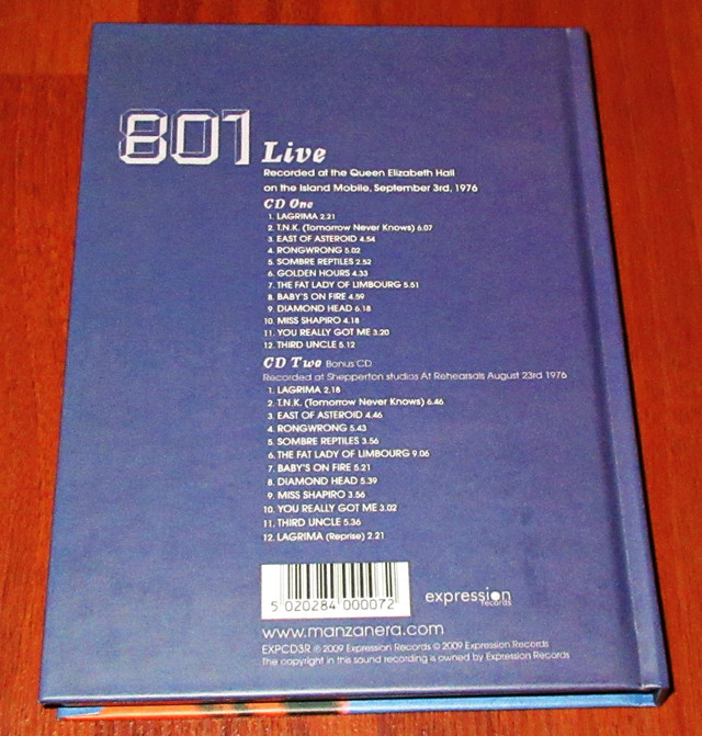 801 - Live Collectors edition in CDs, DVDs & Blu-ray in Hamilton - Image 2