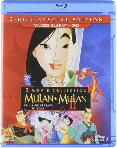 SELLING THIS BRAND NEW FACTORY SEALED MULAN AND MULAN 2 BLURAY DVD COMBO FOR $20 I DO ACCEPT E TRANS...