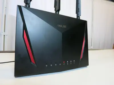 Rock solid reputation ASUS RT-AC86U (AC2900) router in excellent working condition. Features great r...