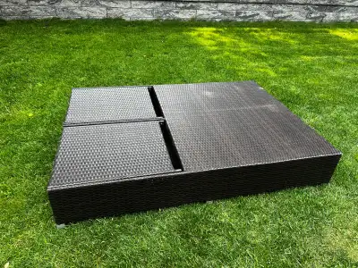 Barely used Double sun lounger. Can also be used as a bed and even as a nice lounge seating area for...