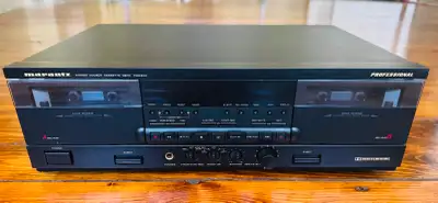 [MARANTZ] PMD500 Stereo Double Cassette Deck – Mint Condition!, View more
