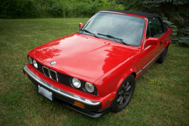 1989 BMW 325i Convertible 5 Speed Manual E30 - No Rust/Accidents