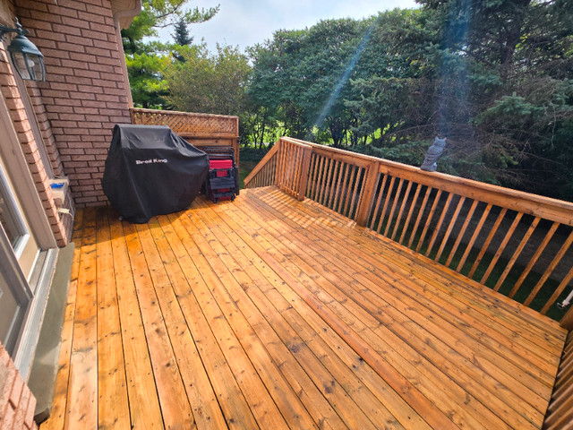 PROFESSIONAL PRESSURE WASHING, INTERLOCK SAND, DECK RESTORATION - Barrie in Renovations, General Contracting & Handyman in Barrie - Image 3