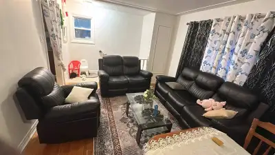 3 Piece Recliner Sofa Set Free Delivery, View more