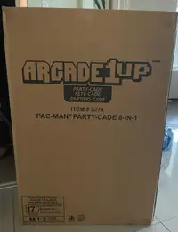 Brand new Arcade 1up Pac-Man Party Cade 8-1 