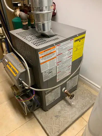 GAS BOILER ,Laars mini therm, View more