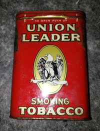 Union Leader pocket tin