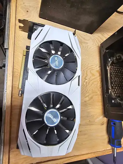 Selling an ASUS GTX 1070-08G graphics card, which is a high-performance GPU designed for gaming and...