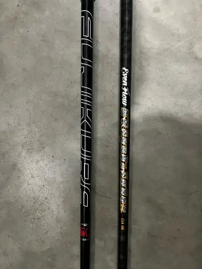 Fujikura and Evenflow riptide driver shafts, View more