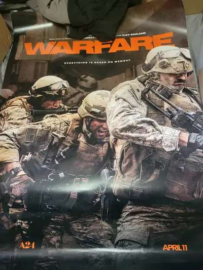 Selling movie posters of recent or coming soon movies. If you have one in mind or are looking for so...