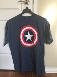 Marvel Captain America T-Shirt - XL Grey