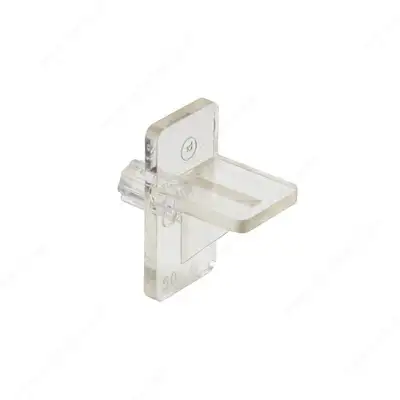 Plastic shelf pins 1"x1/2" clear 8pcs BP45811/supports tablette, View more
