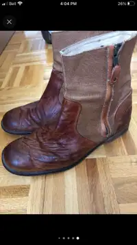 Men’s DIESEL spring leather boots 