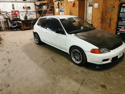 K20/24 swapped Eg Civic Hatch (279whp)!