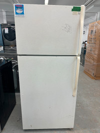 Réfrigérateur Whirlpool blanc  top freezer white fridge
