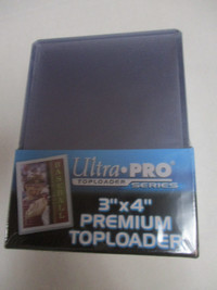 Ultra Pro Toploader Premium 3 X 4 paquet de 25