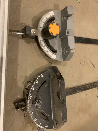 Rigid tablesaw parts Contact for pricing Willing to mail for extra fees Parts for both small portabl...