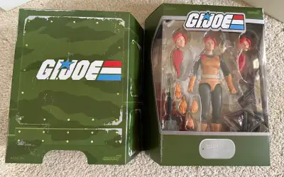 GI JOE ULTIMATES SUPER 7 SCARLET ACTION FIGURE, View more
