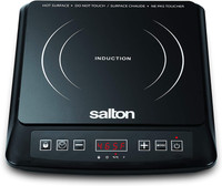 Salton Portable Induction Cooktop Cool Touch LED Display Cooker 