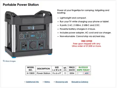 Power Ridge Portable Power Station, View more