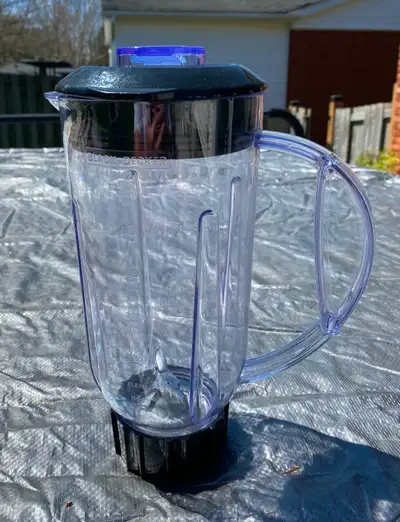 Black & Decker blender jug. Plastic., View more