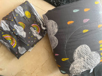 Rainbow Comforter Set for kids