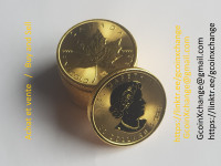 Pièces Monnaie royale canadienne MRC Feuille erable or pur 9999