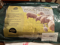 Australian wool pillow queen size