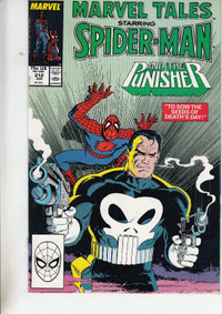 Marvel Tales Starring SPIDER-MAN & THE PUNISHER #212 June 1988
