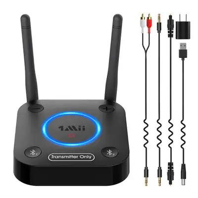 1Mii B06TX Bluetooth 5.3 Transmitter for TV to Wireless Headset, View more