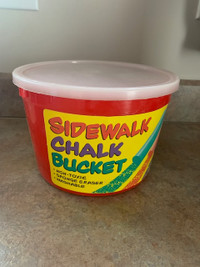 Sidewalk Chalk Bucket