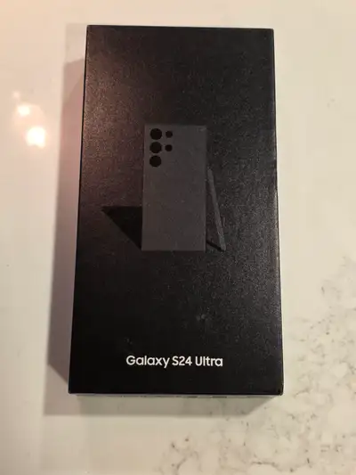 BrandNew Samsung Galaxy S24 Ultra 256GB Onyx Black Sealed Box, View more