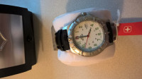 Swiss Military Leather Watch  (mens), buy two for $110