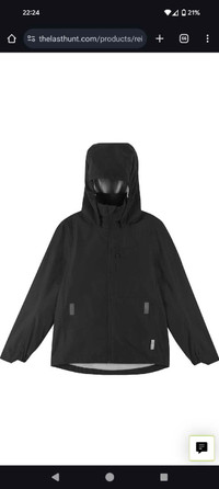 NEW Boys rain jacket size 12 Reima