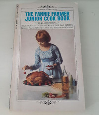 Vintage 1967 The Fannie Farmer Junior Cook Book Paperback